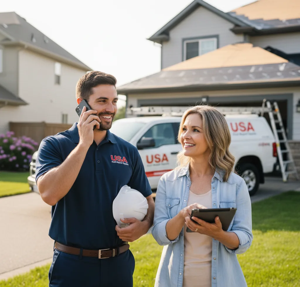 USA Roof Repair Experts customer support in Strathmore